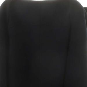 ANAYI カルゼリバーロングコート アウター ノーカラー 38 濃紺 /NR OS