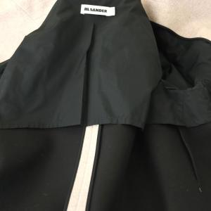 JIL SANDER ウール ジャケット ショートコート チェスター 34 くすみピンク