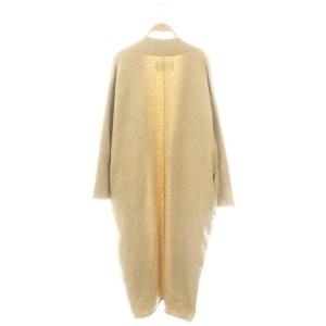 TODAYFUL Collarless Long Cardigan カーディガン ニット ロング 38 ベージュ /DO