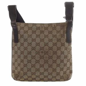 GUCCI ショルダーバッグ ワンショルダー 斜め掛け GGキャンバス ベージュ 122793