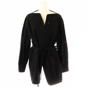 Sesilia roll up sleeve shirt ブラック