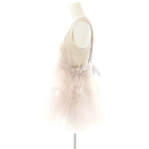 SNIDEL 24AW 2点セット チュールキャミレイヤードトップス シアーキャミソール タンクトップ カットソー F