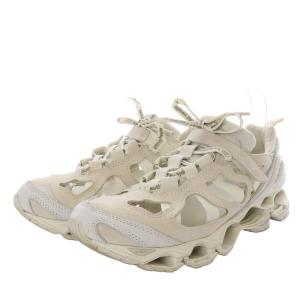 beautiful people ミズノ INFINITY WAVE スニーカー ローカット ベルクロ US7 ホワイト 7135711981