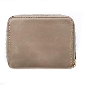 IL BISONTE 二つ折り財布 レザー グレージュ SMW067PV0005 GY107 /SB OS