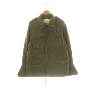 FIELD JACKET ミリタリージャケット ジップアップ 3 カーキ 17023 /DO OS