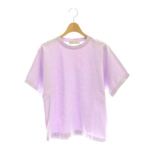 × ロンハーマン Ron Herman クルーネックTシャツ カットソー 半袖 38 ラベンダー