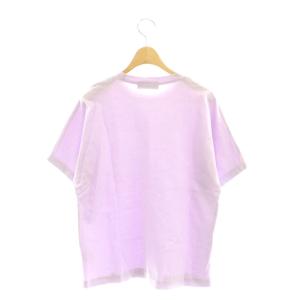 ebure × ロンハーマン Ron Herman クルーネックTシャツ カットソー 半袖 38 ラベンダー