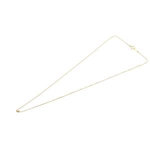 agete ネックレス ペンダント 一粒ダイヤ 0.09ct K18