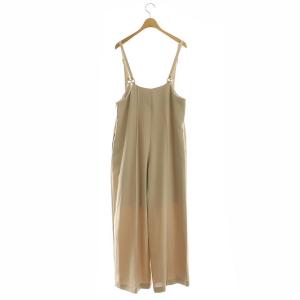 Diagram GRACE CONTINENTAL 24AW ワイドサロペット オールインワン 38 ベージュ 0324317044 /AT OS