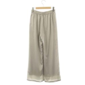 Diagram GRACE CONTINENTAL 25SS チンツサテンパンツ ワイド 36 グレー /HK OS