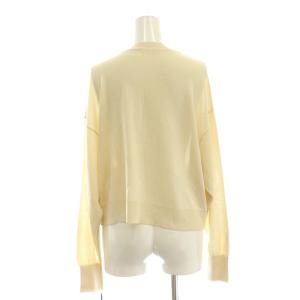 Diagram GRACE CONTINENTAL 24SS ルーズVネックニットカーディガン 長袖 36 キナリ /HK OS