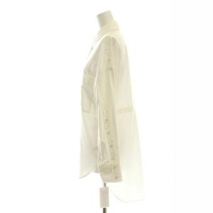 Diagram GRACE CONTINENTAL 23SS マルチWAYシャツ 長袖 36 白 /HK OS