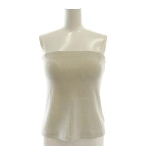 24AW ラメベアトップ キャミソール 36 グレー 0324348029