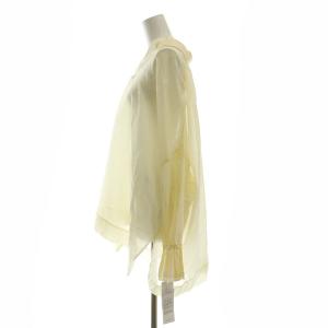 Diagram GRACE CONTINENTAL 23SS オーバーサイズカフタントップ ブラウス 長袖 36 アイボリー 0323141250 /AT