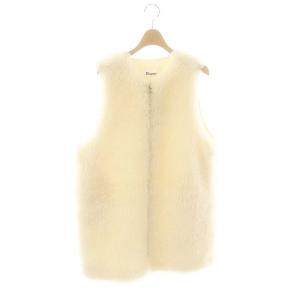 24AW ウールボアコンビジレ 36 生成り