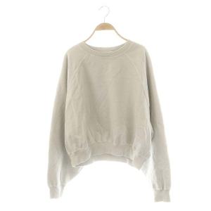 ラグランスウェットプルオーバー トレーナー カットソー F グレー /MI OS