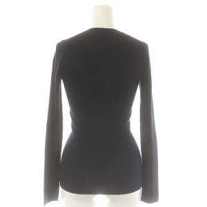Theory 23AW Regal Wool Mirzi S リブニット セーター 長袖 P 紺 ネイビー