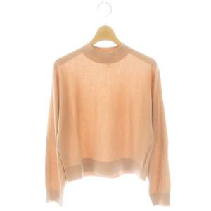 23AW Regal Wool Mock Ls Po プルオーバー ニット セーター 長袖 P ピンク