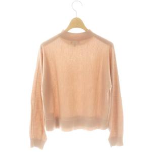 Theory 23AW Regal Wool Mock Ls Po プルオーバー ニット セーター 長袖 P ピンク