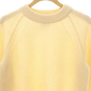 JOURNAL STANDARD HAMILTONラムアゼクルーネックプルオーバー ニット セーター 長袖 ウール エクリュ /NR OS