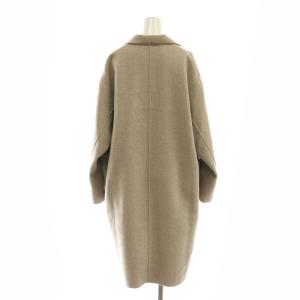 SLOBE IENA HAMILTON ダブルフェイスウールチェスターコート アウター ロング グレージュ /DO OS