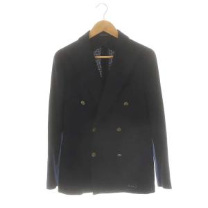 背抜きダブルジャケット 46 ネイビー