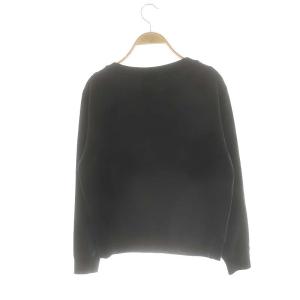 MONCLER MAGLIA マリア GIROCOLLO LIFEプリントスウェットシャツ カットソー XS 黒 赤 白