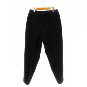sacai 24-03556M Wool Melton Pants 1 ブラック