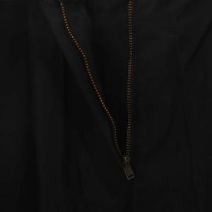 TOMORROWLAND collection 23SS コットンギャバジン タックワイドパンツ ジッパーフライ 36 黒 /NR OS