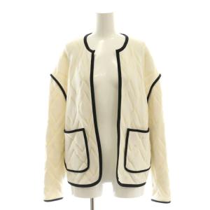 23SS ハイパワーストレッチ フロントオープンカーディガン S 白 アイボリー 黒 /MI OS SH