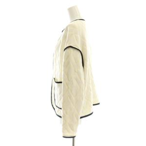 BALLSEY 23SS ハイパワーストレッチ フロントオープンカーディガン S 白 アイボリー 黒 /MI OS SH