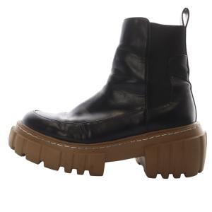 CATERPILLAR SOLE ブーツ ショート レザー 23.5cm 黒 ブラック /SR11 SH