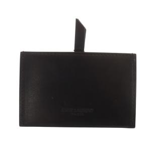 レザー ミラーカードケース ロゴ 黒 ブラック /SR5 SH OH