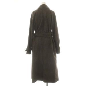 Theory Hounds Flannel Classic Trench ロングコート チェスター ウール ベルト付き