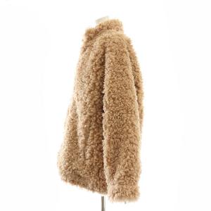 CLANE TANAKA MINAMI CURL FUR SHORT COAT コート アウター ファー 1 ブラウンピンク