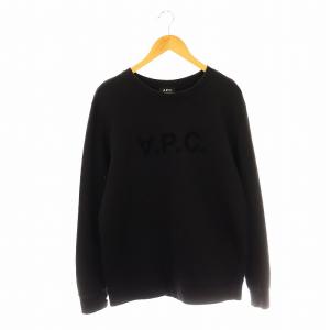 スウェット ロゴ 長袖 L 黒 /HK OS