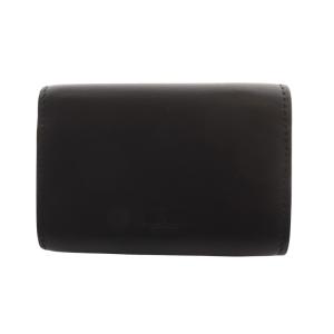 VALENTINO GARAVANI VLTN ロゴ 三つ折り コンパクトウォレット ブラック