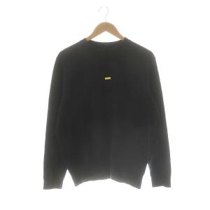 × フラグメントデザイン FragmentDesign ロゴスウェット カットソー 長袖 2 ブラック