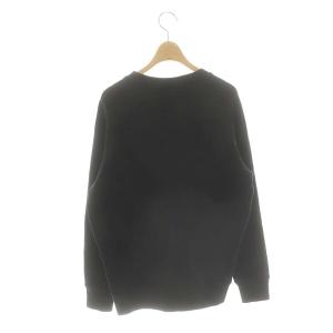 Maison Kitsuné CHILLAX FOX スウェット トレーナー 刺繍 XS ブラック /DF OS ユニセックス