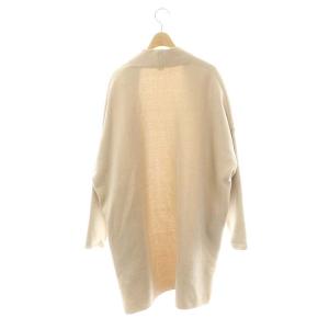MUSE de Deuxieme Classe Twins cotton ショートガウン カーディガン 前開きトッパー F ベージュ /AT OS
