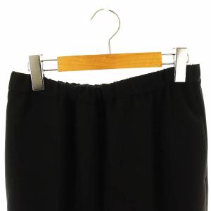 EVERYDAY I LIKE イージーフレアパンツ 36 ブラック