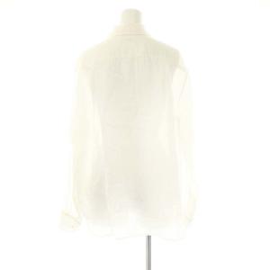 Plage 23SS 製品加工 Ramie シャツ スタンドカラー 白 ホワイト /AT OS