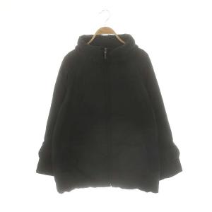 ダウンジャケット アウター ジップアップ M 黒 /NR OS