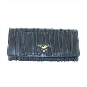 NAPPA GAUFRE NERO 長財布 二つ折り 小銭入れ レザー 黒 ブラック /AS OS OH