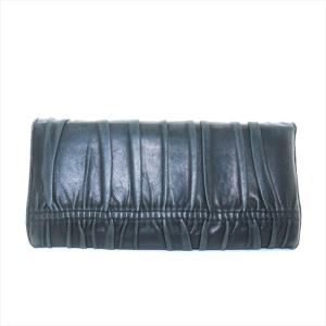 PRADA NAPPA GAUFRE NERO 長財布 二つ折り 小銭入れ レザー 黒 ブラック /AS OS OH