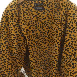 FRED PERRY BELLA FREUD レオパード 切替 トラックジャケット ブルゾン UK6 黒 茶 /MI OS