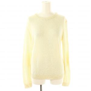 24SS Neo Sag Harbor Elbow Patch PO トップス ニット セーター リネン M オフホワイト