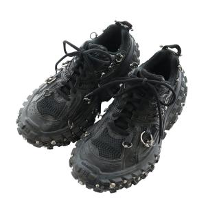 BALENCIAGA 23AW Bouncer Screw Sneaker With PiercingsBlack