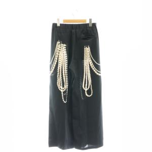 STELLA McCARTNEY 640126 シルク ジュエル柄 パンツ 38