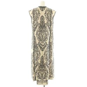 Ameri VINTAGE アメリ AMERI 22SS DAMASK EMBROIDERY LINEN DRESS ドレス ワンピース